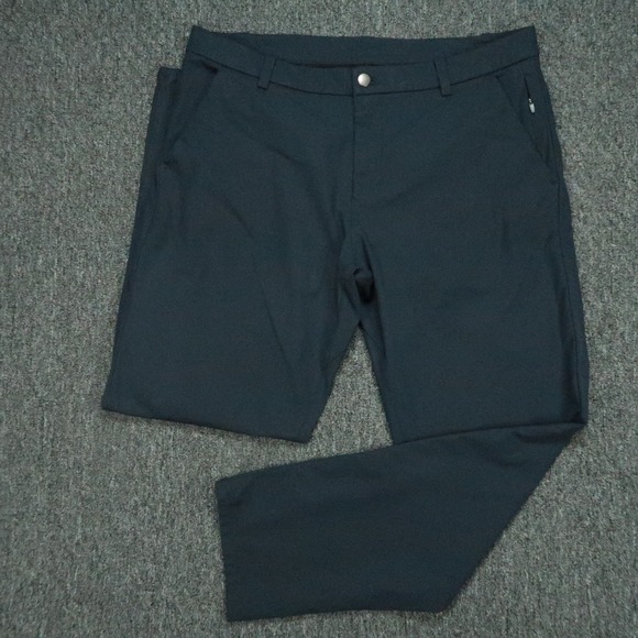 Lululemon Pants Men 36x30 Blue Commission Classic Warpstreme 5 Pocket Trouser